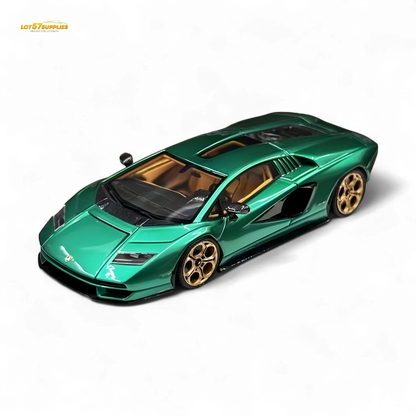 FuelMe Model Lamborghini Countach LPI 800-4 Verde Arbete 1:64