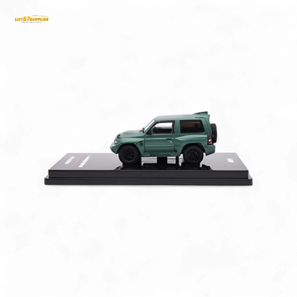 Inno64 MITSUBISHI PAJERO EVOLUTION Satin Green 1:64