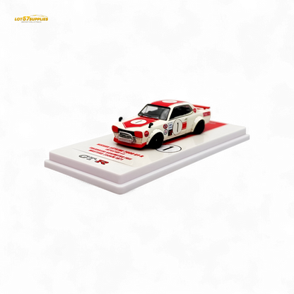 INNO64 Nissan Skyline 2000 GT-R KPGC10 #1 Takahashi Kunimitsu Fuji Masters 1971 1:64