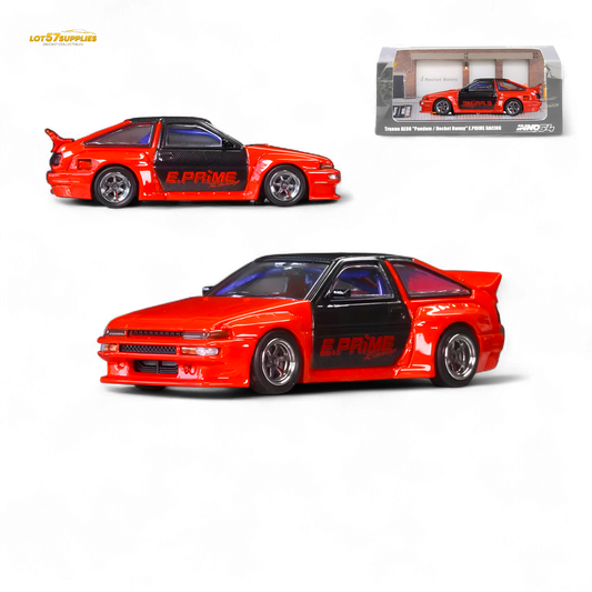 Inno64 Toyota Corolla Sprinter Trueno AE86 "PANDEM / ROCKET BUNNY" E. Prime Racing 1:64 IN64-AE86P-EPR