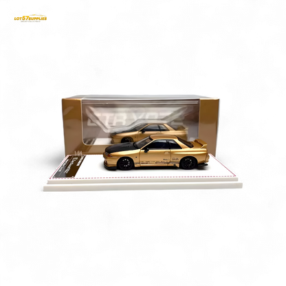 Focal Horizon Skyline GT-R R32 Top Secret Gold 1:64