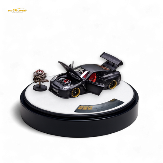 PGM Rocket Bunny R35 - Matte Black Luxury version 1:64