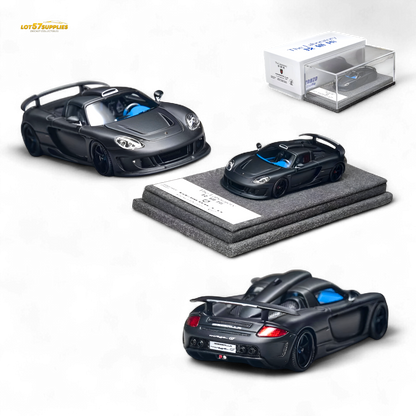 The Laboratory X ZONZO Gemballa Mirage GT MATTE BLACK 1:64 Resin