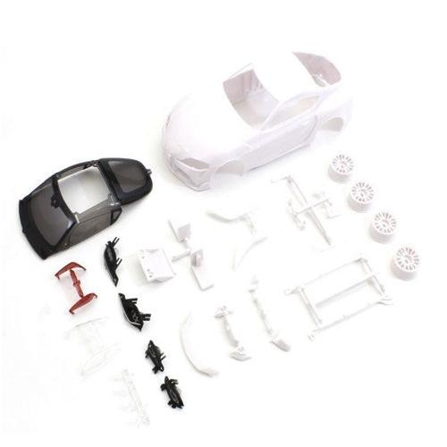 Kyosho MZN207 Toyota GR Supra TRD White Body Set (w/Wheel)