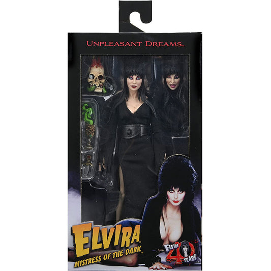 NECA Elvira, Mistress of the Dark – 8? Clothed Action Figure – Elvira