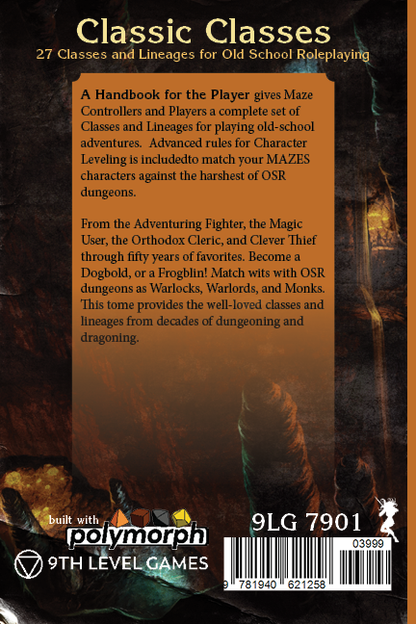 Mazes RPG: A Handbook for the Players