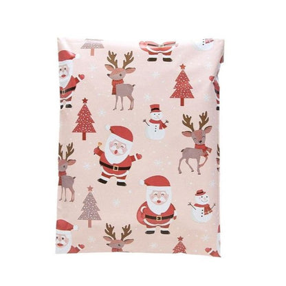 Santa Christmas Poly Mailers Size 14x17 Shipping Bags