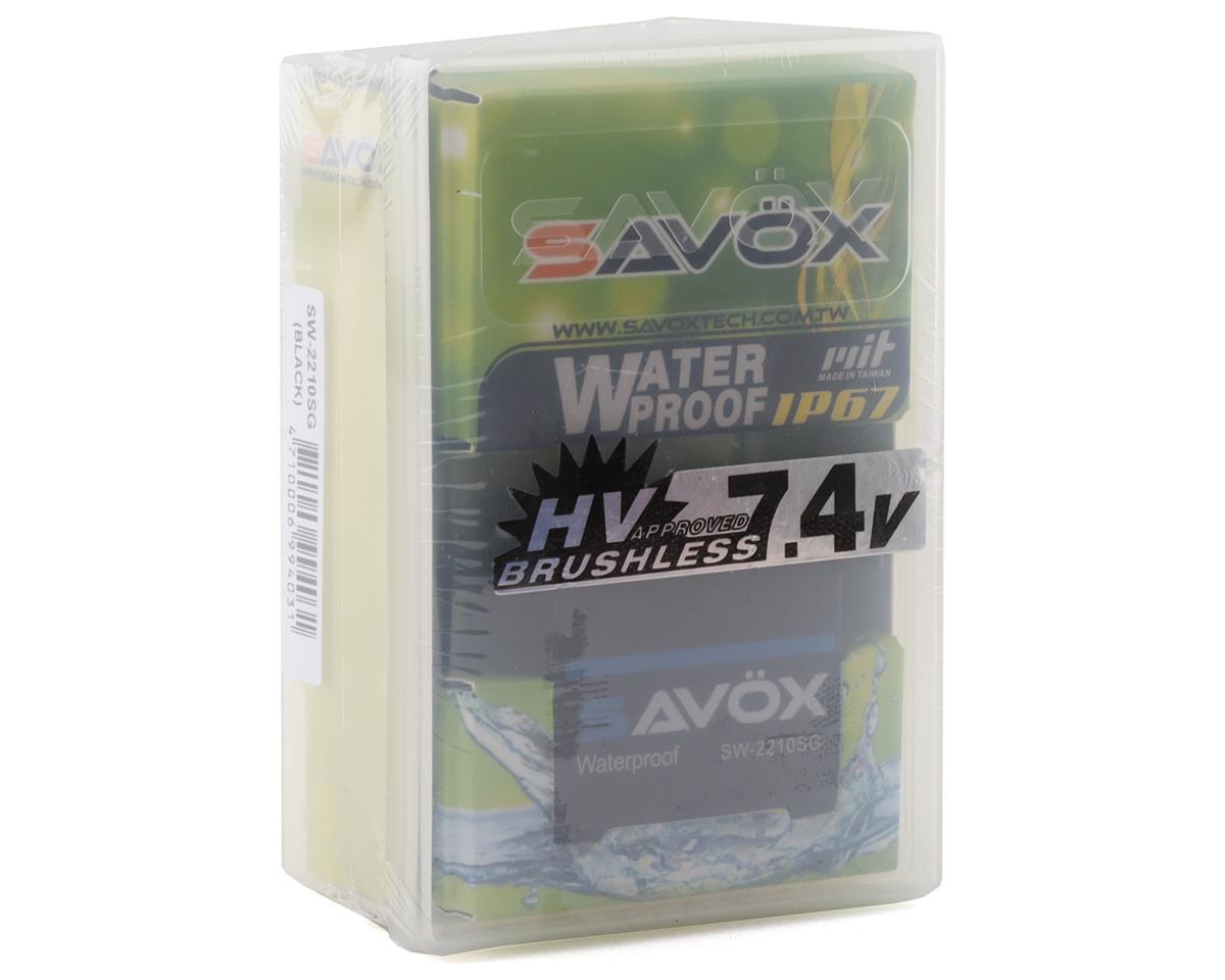 Savox Waterproof Premium HV Brushless Digital Servo 7.4V Black Edition