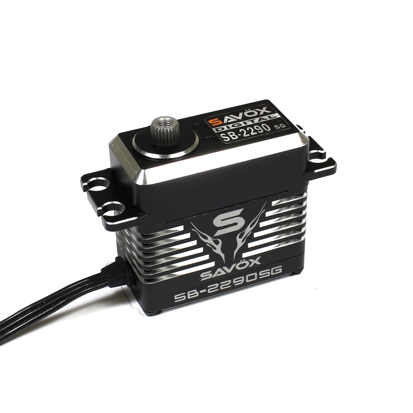 Savox SB-2290SG Black Edition Monster Torque Brushless Steel Gear Servo HV 8.4v