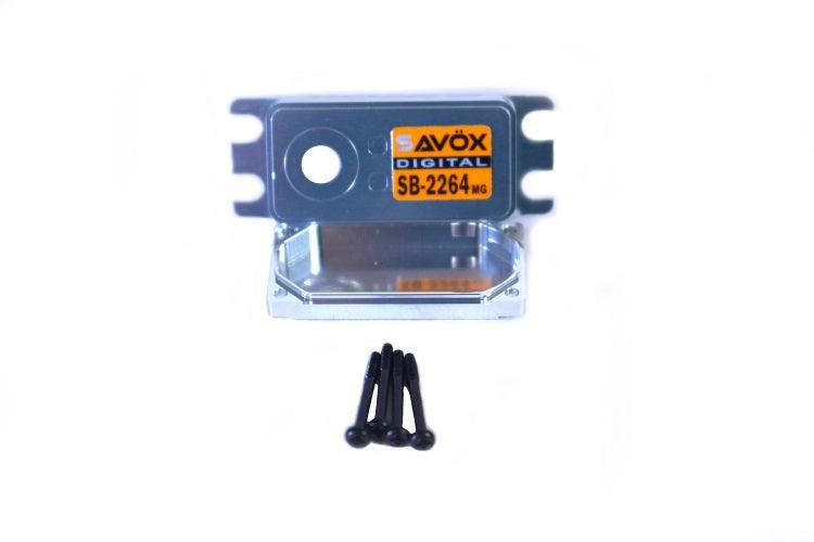 Savox SAVSCSB2264MG Top & Bottom Servo Case Set w/ 4 Screws for SB2264MG