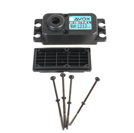 Savox Top & Bottom Servo Case with 8 Screws for SW1212SG & SW1212SG-BE