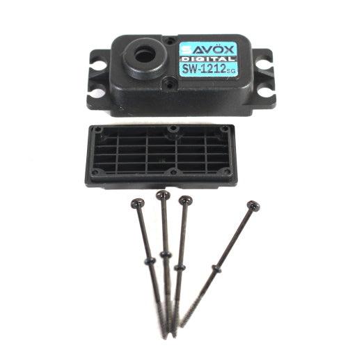 Savox SCSW1212SG Top & Bottom Servo Case w/ 4 Screws For SW1212SG & SW1212S
