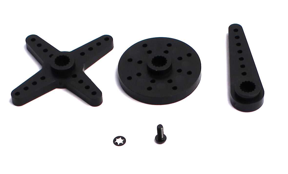 Savox Plastic 1/5 Scale Servo Horn Set 15 Tooth (3 pcs)