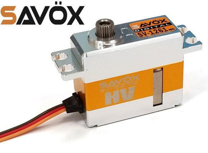 Savox SV-1261MG Mini Hi Torque High Voltage Digital Servo w Glitch Buster