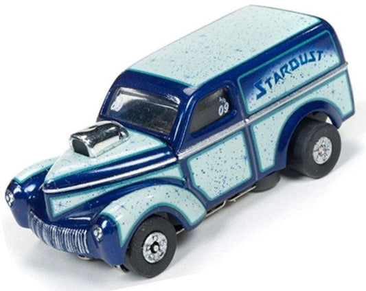 Autoworld R14 Thunderjet 1940's Willys Custom Panel Stardust Tjet AFX SC304 AW