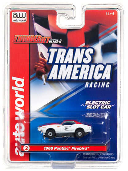 Auto World Pontiac Firebird Jerry Titus Thunderjet AFX Ho Slot Car SC338
