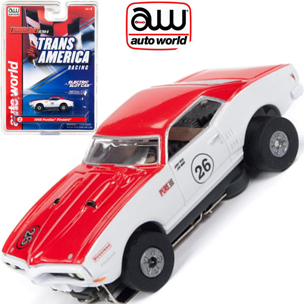 Auto World Pontiac Firebird Jerry Titus Thunderjet AFX Ho Slot Car SC338