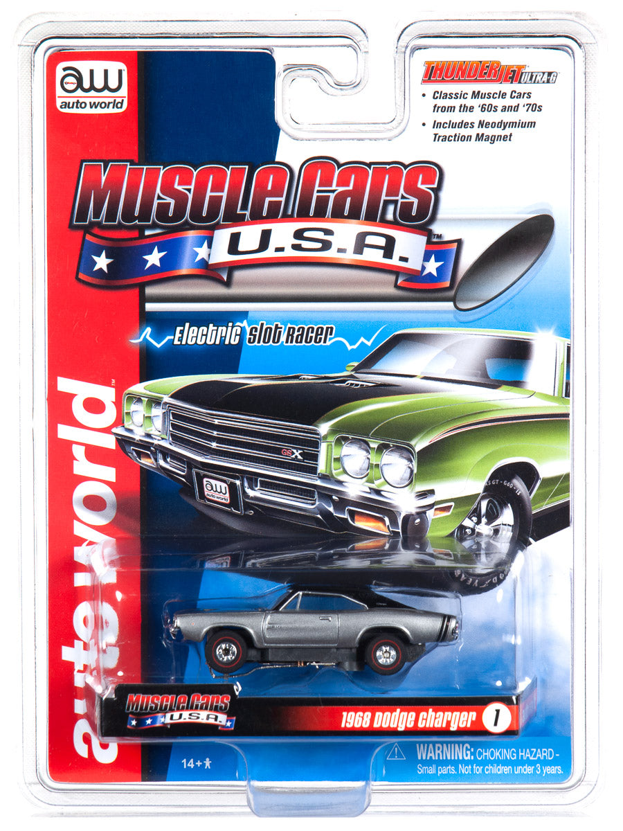 Auto World 1968 Dodge Charger Thunderjet HO Slot Car SC349 fits AFX