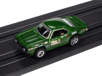 Auto World Xtraction Chevy Camaro Wally Booth Rat Pack HO Slot Car for AFX