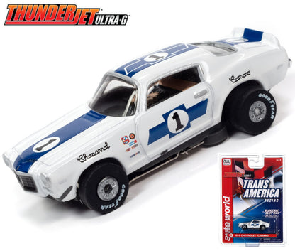 Auto World Thunderjet R32 Jim Hall 1970 Chevy Camaro HO Scale Slot Car for AFX