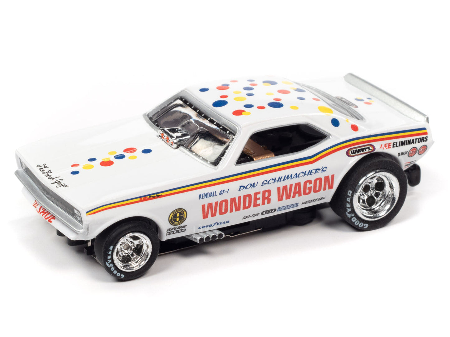Auto World Don Schumacher Plymouth Barracuda Wonder Wagon Ho Slot Car SC369