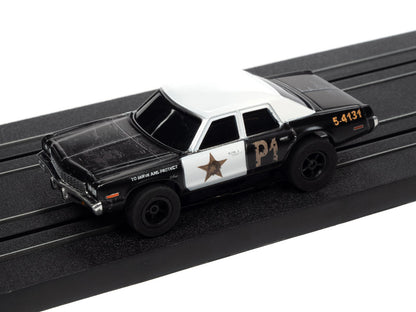 Auto World Blues Mobile 1974 Dodge Monaco R36 HO Slot Car for AFX Xtraction
