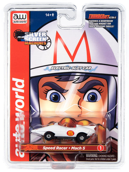 Auto World Speed Racer Mach 5 Thunderjet HO Slot Car for AFX Tjet R36