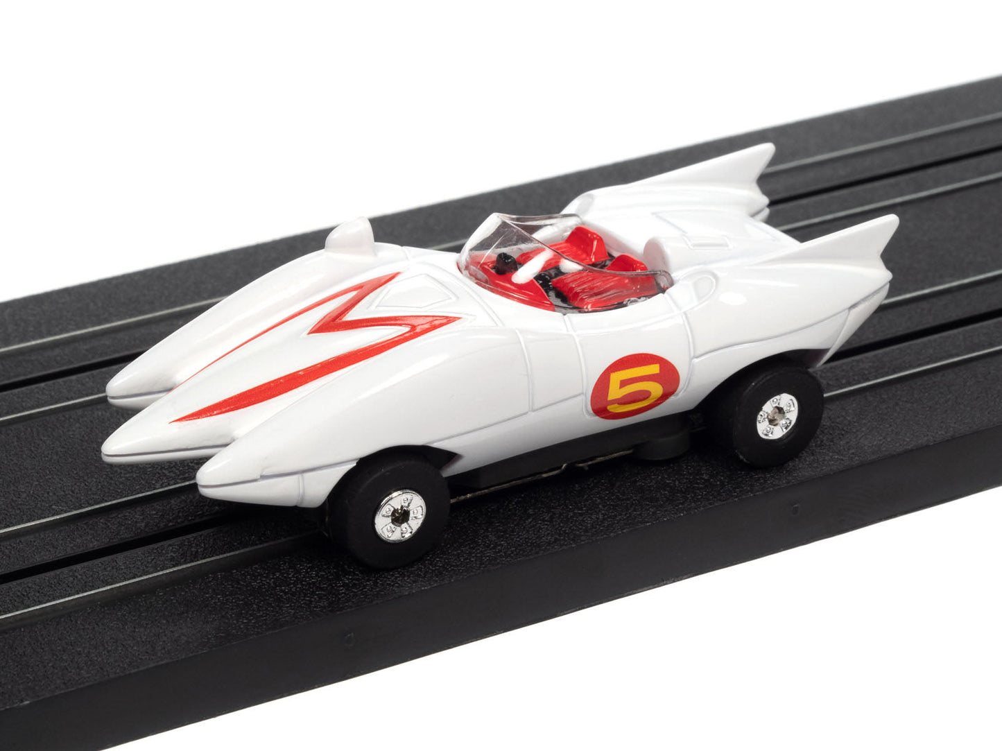 Auto World Speed Racer Mach 5 Thunderjet HO Slot Car for AFX Tjet R36