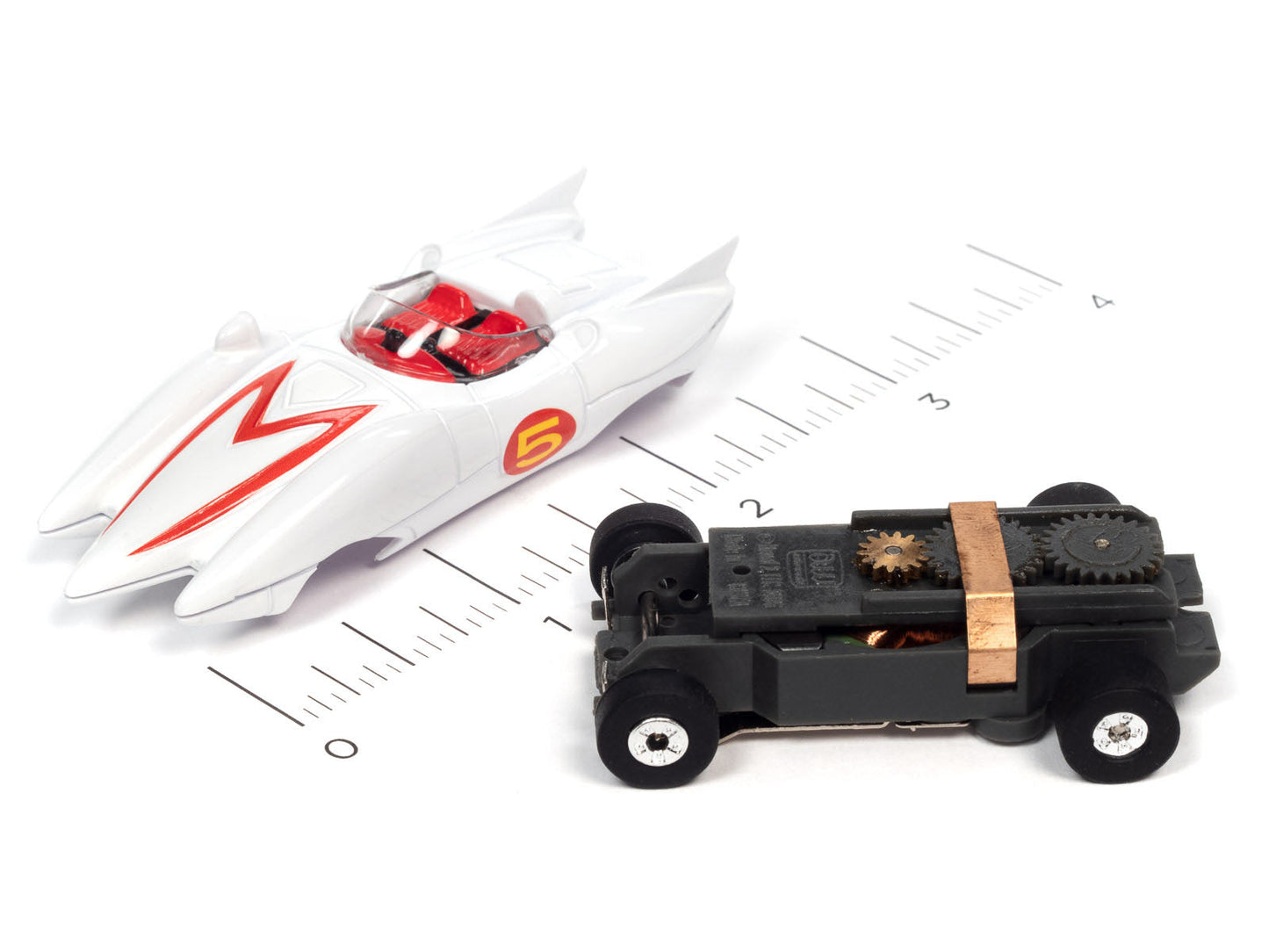 Auto World Speed Racer Mach 5 Thunderjet HO Slot Car for AFX Tjet R36