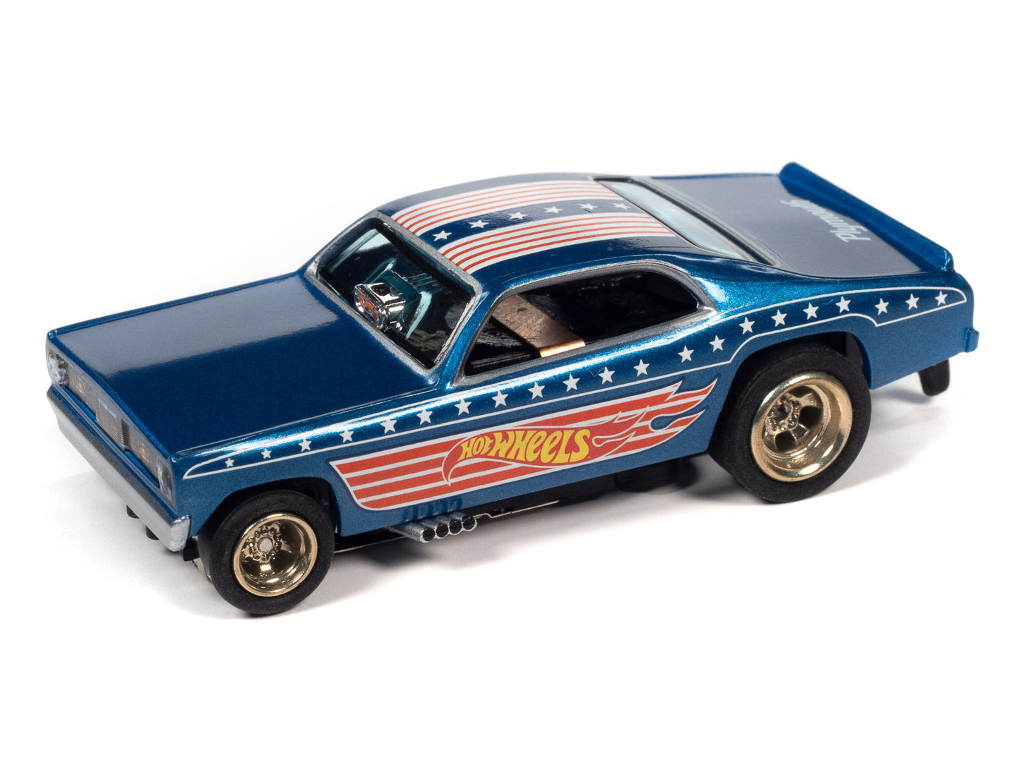 Auto World 1970 Plymouth Duster Funny Car Hot Wheels HO Slot Car SC382