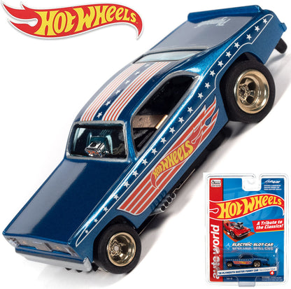 Auto World 1970 Plymouth Duster Funny Car Hot Wheels HO Slot Car SC382