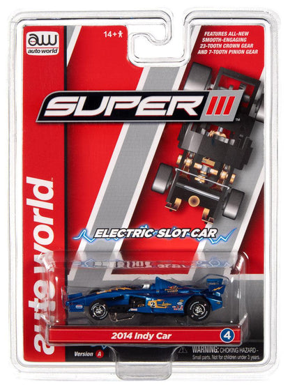 Auto World Super III 2014 INDY Car JL Special #2 HO Scale Slot Car SC383