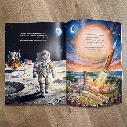America's 250th Anniversary for Kids (Softcover Book)