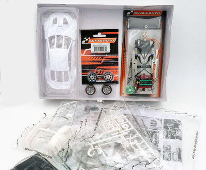 Scaleauto BMW M6 GT3 Daytona White Kit RC3 1/24 Slot Car SC-7106RC3