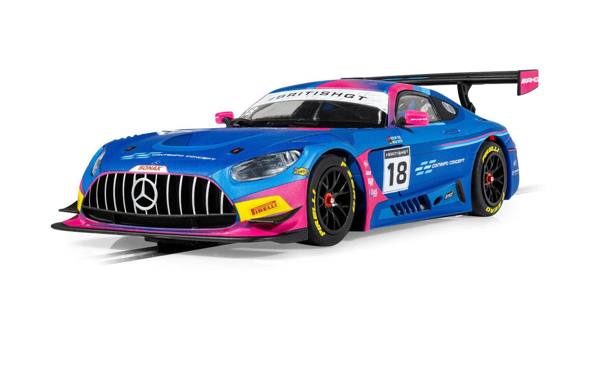 Scalextric C4623 Mercedes-AMG GT3 British GT 2024 1/32 Slot Car DPR