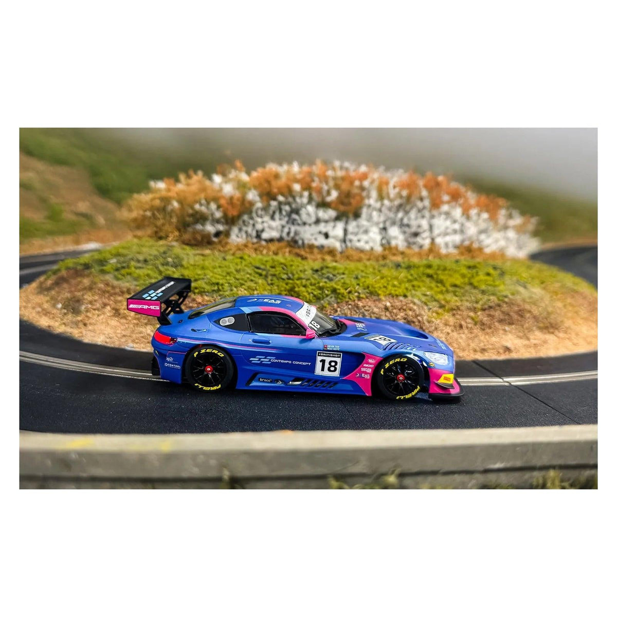 Scalextric C4623 Mercedes-AMG GT3 British GT 2024 1/32 Slot Car DPR