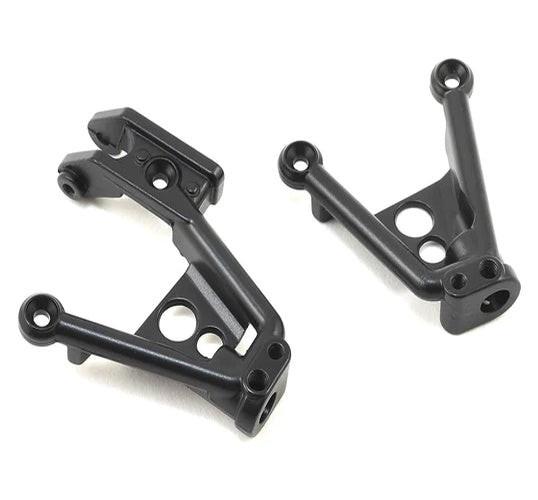 Xtra Speed SCX10 XTA-XS-SCX230061BK II Aluminum Front Shock Hoops (Black)