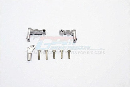 GPM ALUMINUM TRANSMISSION SUPPORTING MOUNT AXIAL SCX10 II GUN SILVER