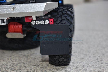 GPM MUD FLAP AXIAL 1/10 SCX10 III JEEP WRANGLER / JEEP GLADIATOR GUN SILVER