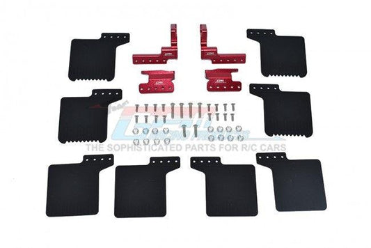 GPM MUD FLAP AXIAL 1/10 SCX10 III JEEP WRANGLER / JEEP GLADIATOR RED
