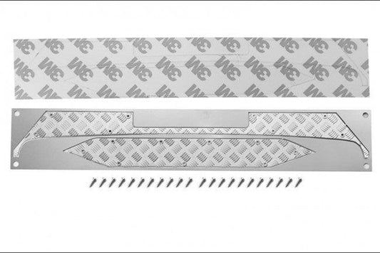 GPM RC CAR STAINLESS STEEL SLIP PROOF TREAD FRONT REAR AXIAL SCX10 III CLEAR