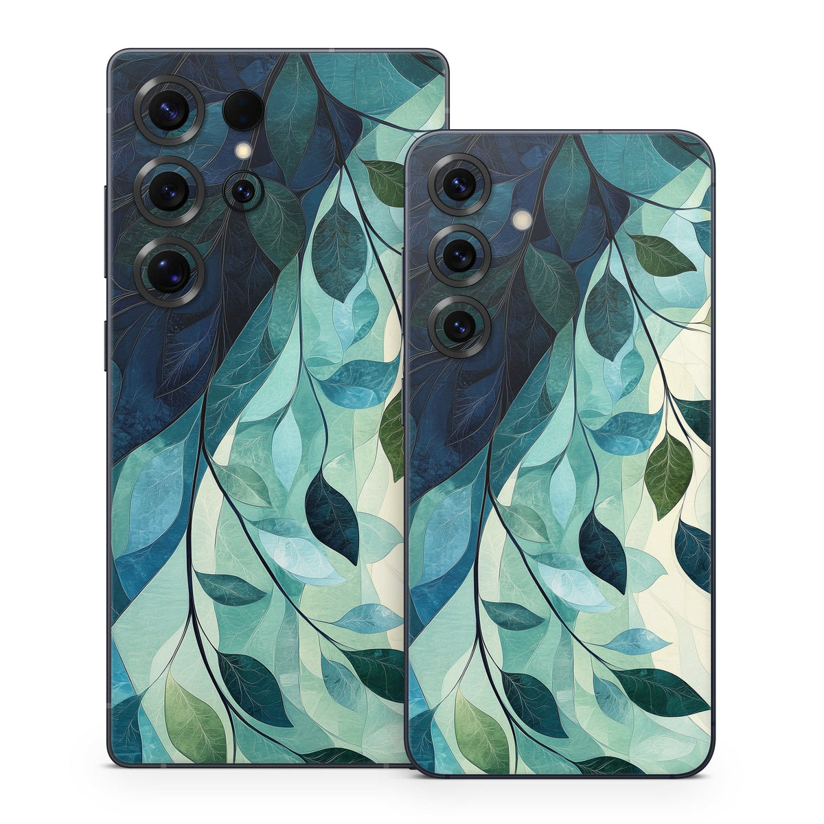 Teal and Indigo - Samsung Galaxy S25 Skin