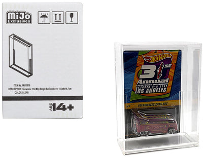 Showcase Basic Single Display Case "Mijo Exclusives" for 1/64 Scale Models  free shipping USA