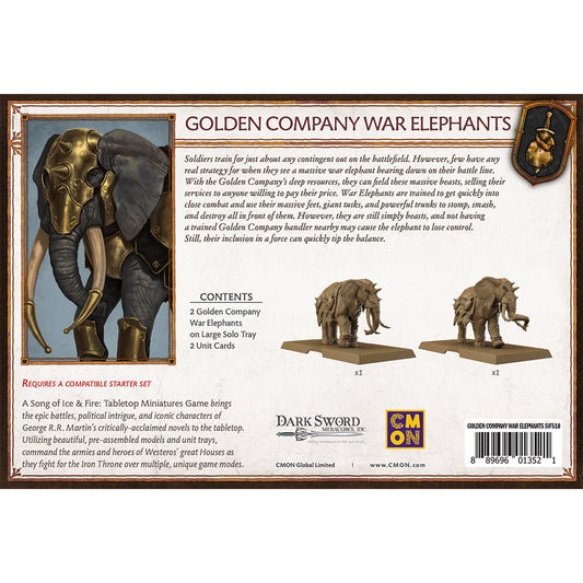 A Song of Ice & Fire: Golden Company Elephants