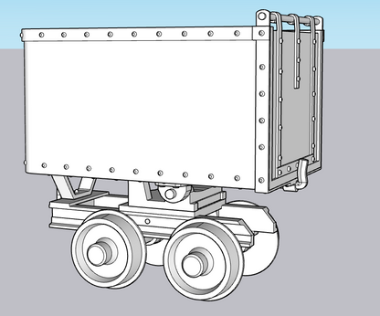 Silver Bros/Ogden Iron Works Standard Ore Car
