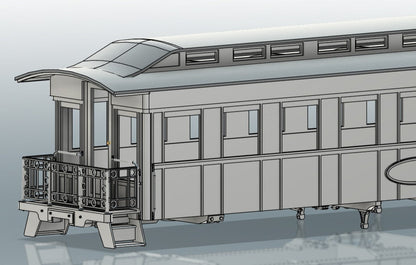 SJP.P38Pbb Carter Brothers 38ft B-B parlor car