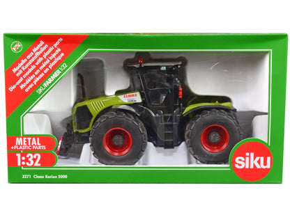 Claas 5000 Xerion Tractor Green with Gray Top 1/32 Diecast Model by Siku  free shipping USA