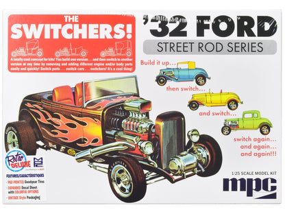 Skill 2 Model Kit 1932 Ford Street Rod Series "The Switchers" 1/25 Scale Model by MPC  free shipping USA