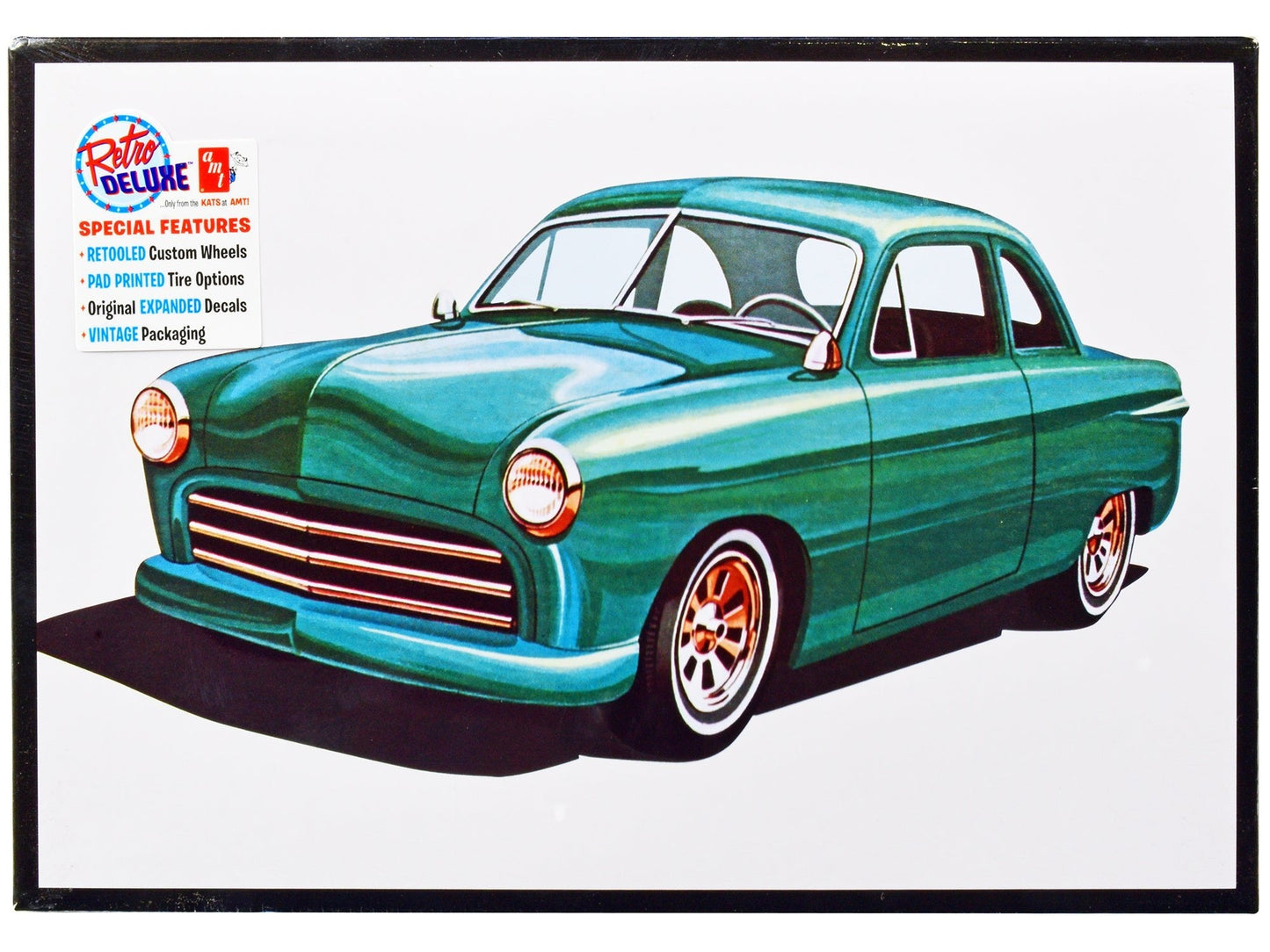 Skill 2 Model Kit 1949 Ford Coupe "The 49'er" 3-in-1 Kit 1/25 Scale Model by AMT  free shipping USA