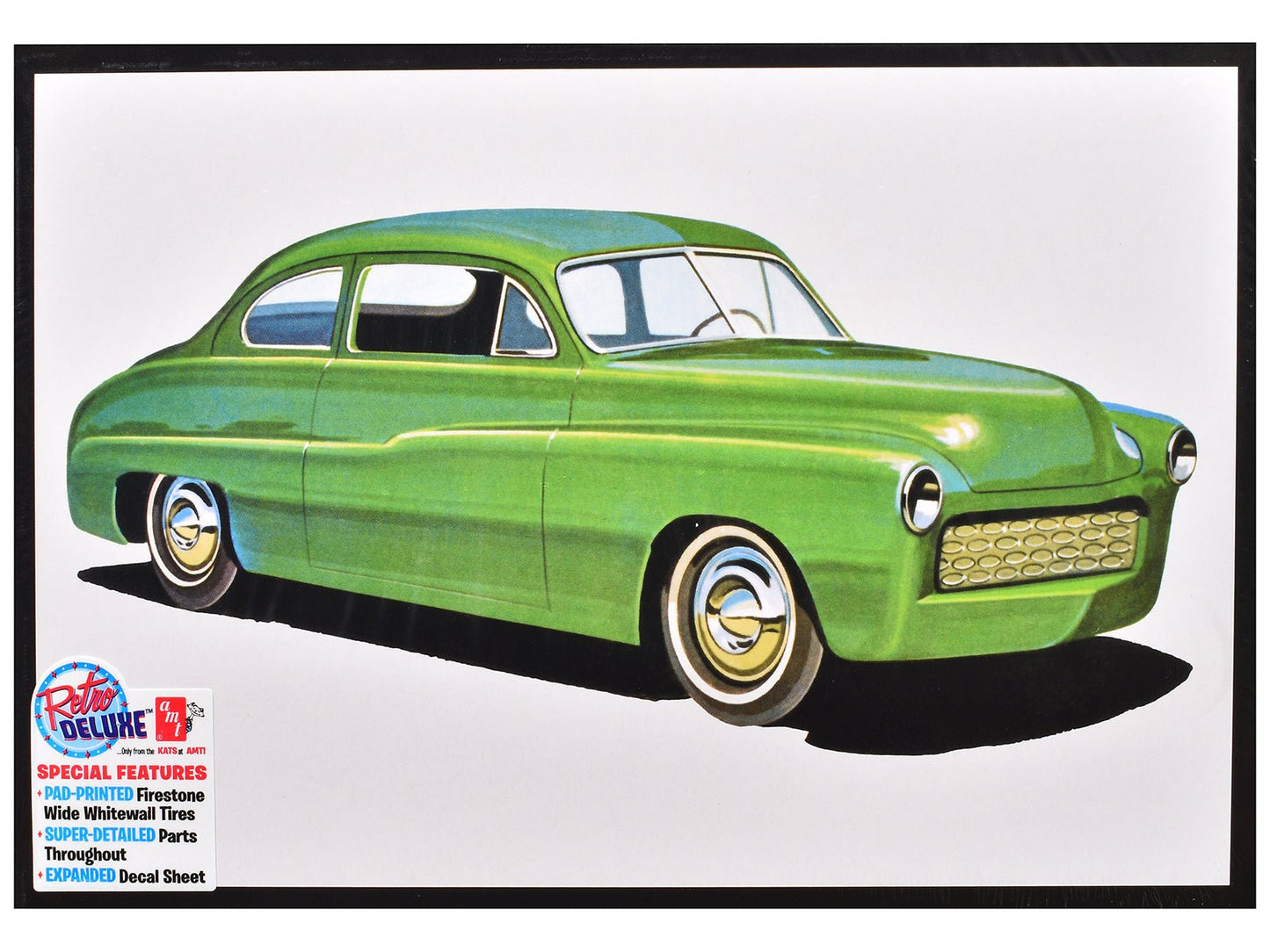 Skill 2 Model Kit 1949 Mercury Club Coupe 1/25 Scale Model by AMT  free shipping USA